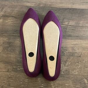 Rothy’s Merino Wool Aubergine Point